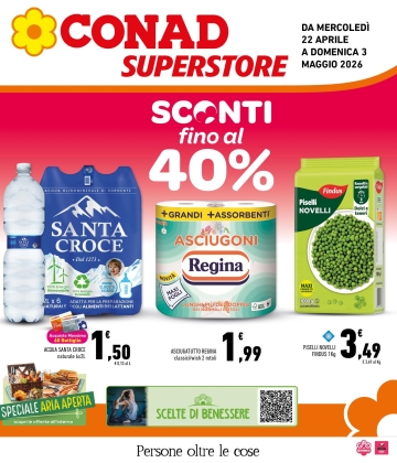 Sconti fino al 40%